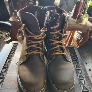 Dr. Martens Brown Leather Boots